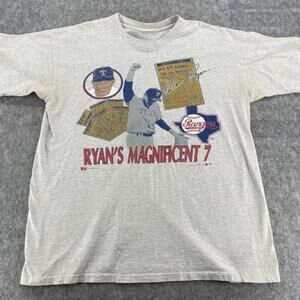 Nolan Ryan Mlb Ryan Magnificent 7 Shirt Retro Tee